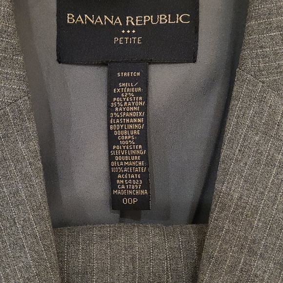 Banana Republic 3 Pc Pant/Dress/Blazer Suit - Picture 3 of 16
